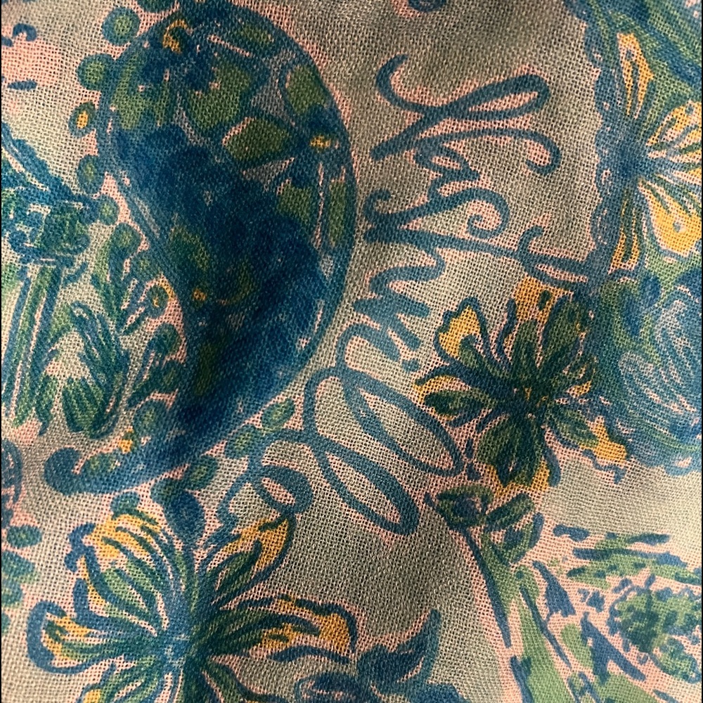 Lilly Pulitzer Nashville Scarf EUC